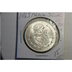 1963 MEXICAN DOLLAR