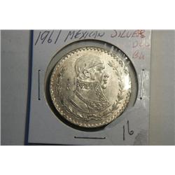1961 MEXICAN DOLLAR