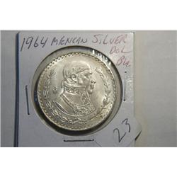 1964 MEXICAN DOLLAR