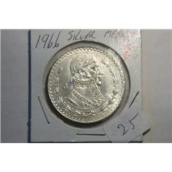 1966 MEXICAN DOLLAR