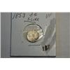 Image 1 : 1853 3-CENT SILVER