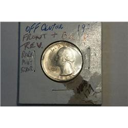 1985 WASHINGTON QUARTER