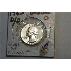 1963 WASHINGTON QUARTER