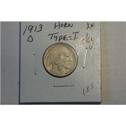 1913 D BUFFALO NICKEL