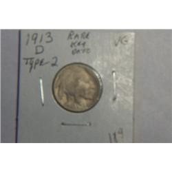 1913 D BUFFALO NICKEL