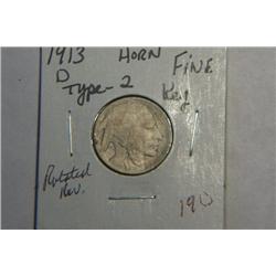 1913 D BUFFALO NICKEL