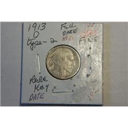 1913 D BUFFALO NICKEL