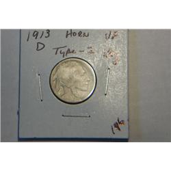 1913 D BUFFALO NICKEL
