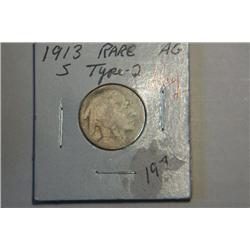 1913 S BUFFALO NICKEL