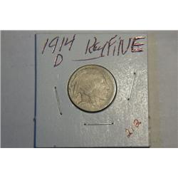 1914 D BUFFALO NICKEL