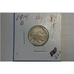 1914 D BUFFALO NICKEL