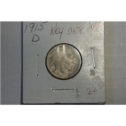 1915 D BUFFALO NICKEL