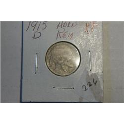 1915 D BUFFALO NICKEL