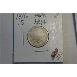 1916 S BUFFALO NICKEL