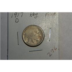 1917 D BUFFALO NICKEL