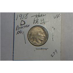 1918 D BUFFALO NICKEL