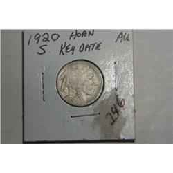 1920 S BUFFALO NICKEL