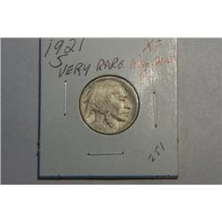 1921 S BUFFALO NICKEL
