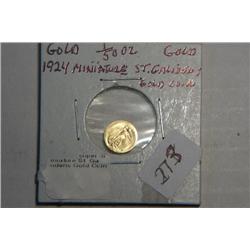 1924 1/50 oz GOLD