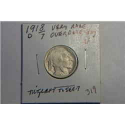 1918/7 D BUFFALO NICKEL