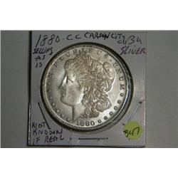 1880 CC MORGAN DOLLAR