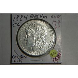 1884 CC MORGAN DOLLAR