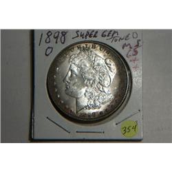 1898 O MORGAN DOLLAR