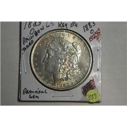 1883 O MORGAN DOLLAR