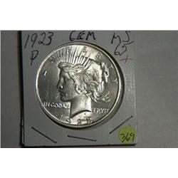 1923 P PEACE DOLLAR