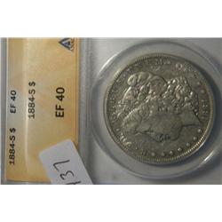 1884 S MORGAN DOLLAR