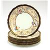 Image 1 : Cauldon porcelain service plates