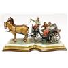 Image 1 : Porcelain figural horse and carriage