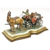 Image 2 : Porcelain figural horse and carriage