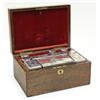 Image 2 : Victorian rosewood dressing case