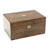 Image 3 : Victorian rosewood dressing case