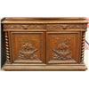 Image 2 : French oak carved breakfront