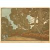 Image 1 : Print, Gustave Baumann, The Swimming Pool