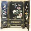 Image 4 : Chinese Soapstone Inlaid Screen Lacquer Screens