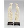 Image 1 : Two Chinese Ivory Birds