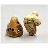 Image 2 : Two Japanese Ivory Figural Netsuke, Showa