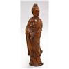 Image 2 : Chinese Boxwood Guanyin Figure