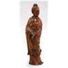 Image 7 : Chinese Boxwood Guanyin Figure