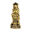 Image 1 : Asian Gilt Bronze Bodhisattva Figure