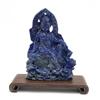 Image 1 : Chinese Lapis Lazuli Guanyin Figure