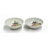 Image 1 : Pair Chinese Enameled Dishes w/Insects