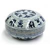 Image 1 : Chinese Blue/White Porcelain Covered Box