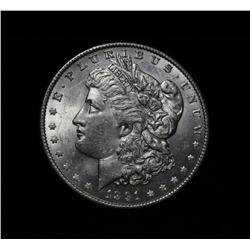 1891-p Morgan Dollar $1 Grades Choice Uncirculated ms63++ PQ