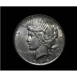 1925-s Peace Dollar $1 Grades au58