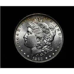 1898-p Morgan Dollar $1 Grades ms64/65