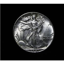 1941-p Walking Liberty 50c Grades Choice Uncirculated ms64